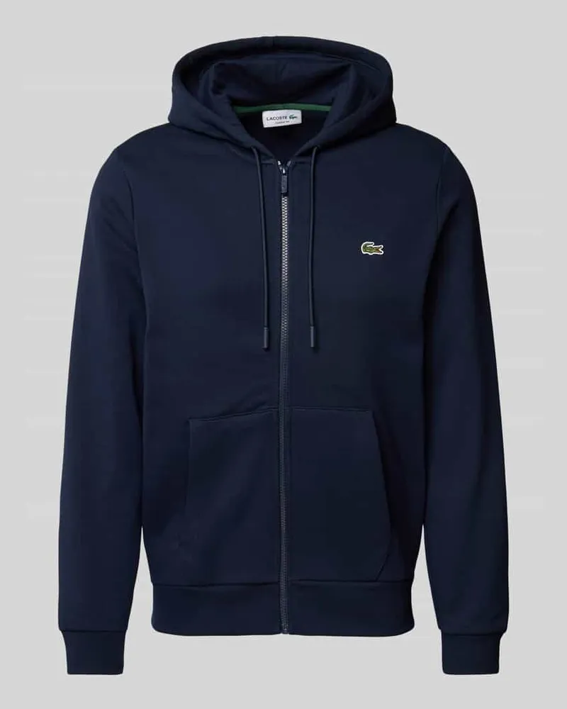 Lacoste Sweatjacke mit Reißverschluss Marine