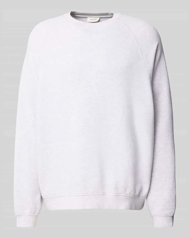 American Vintage Sweatshirt mit Rundhalsausschnitt Modell 'ATUBAY Hellgrau