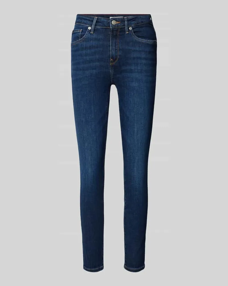 Tommy Hilfiger Skinny Fit Jeans im 5-Pocket-Design Modell 'COMO Jeansblau