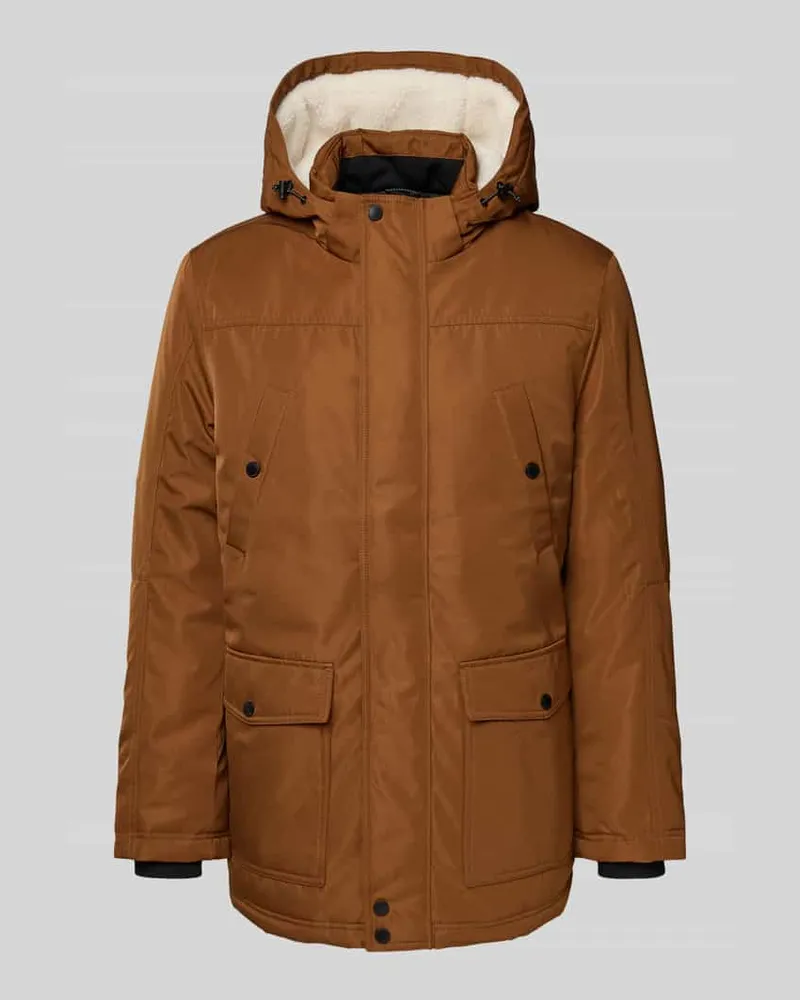 McNeal Jacke mit Teddyfell und Pattentaschen Terra