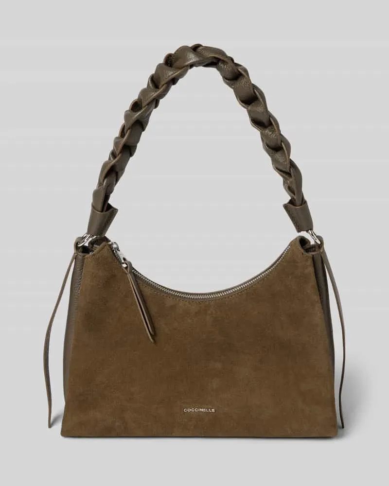 Coccinelle Handtasche aus echtem Leder Modell 'BOHEME Dunkelgruen