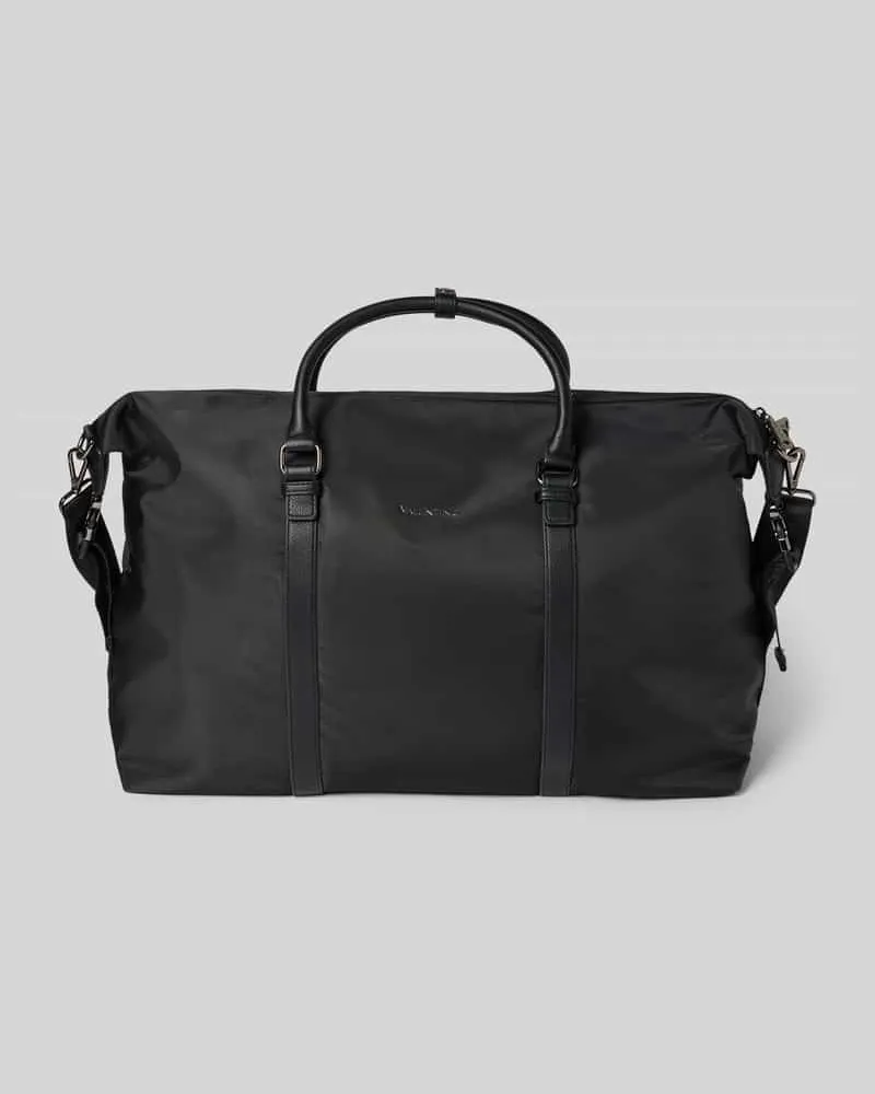 Valentino Garavani Weekender mit Label-Detail Black