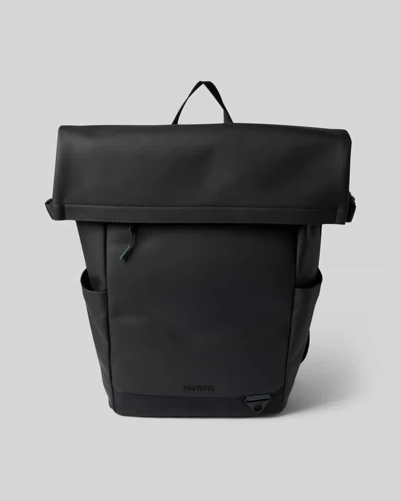 Tommy Hilfiger Rucksack mit Roll Top Modell 'SEASONAL Black