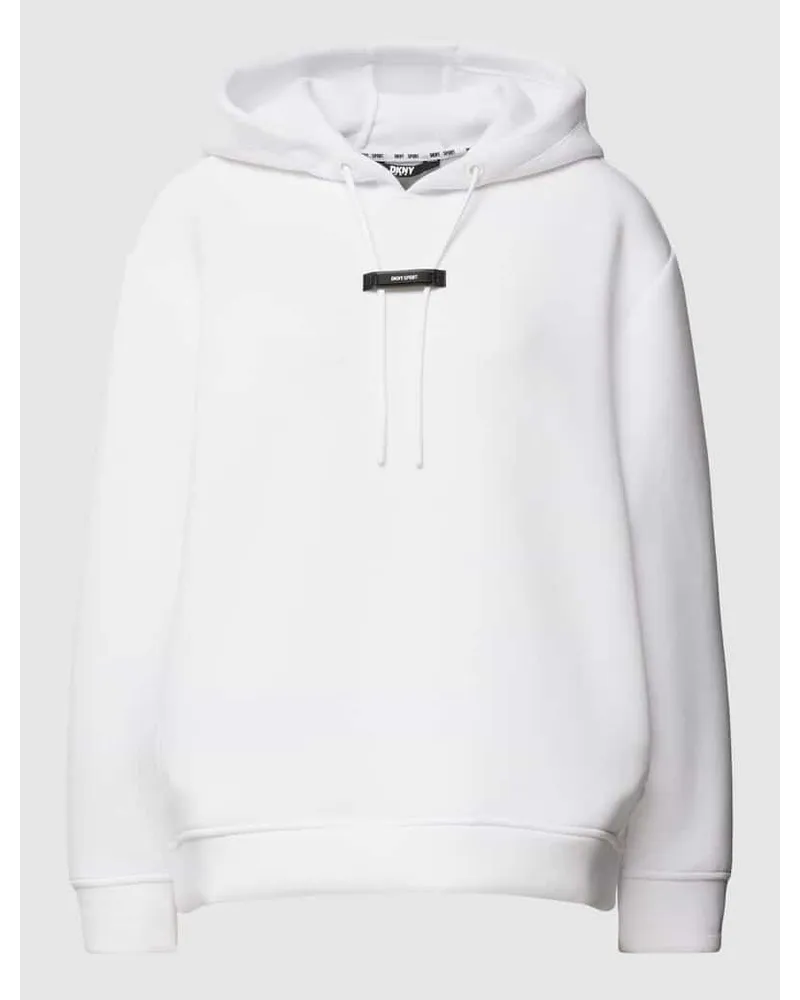 DKNY Hoodie mit Rayon-Anteil Weiss