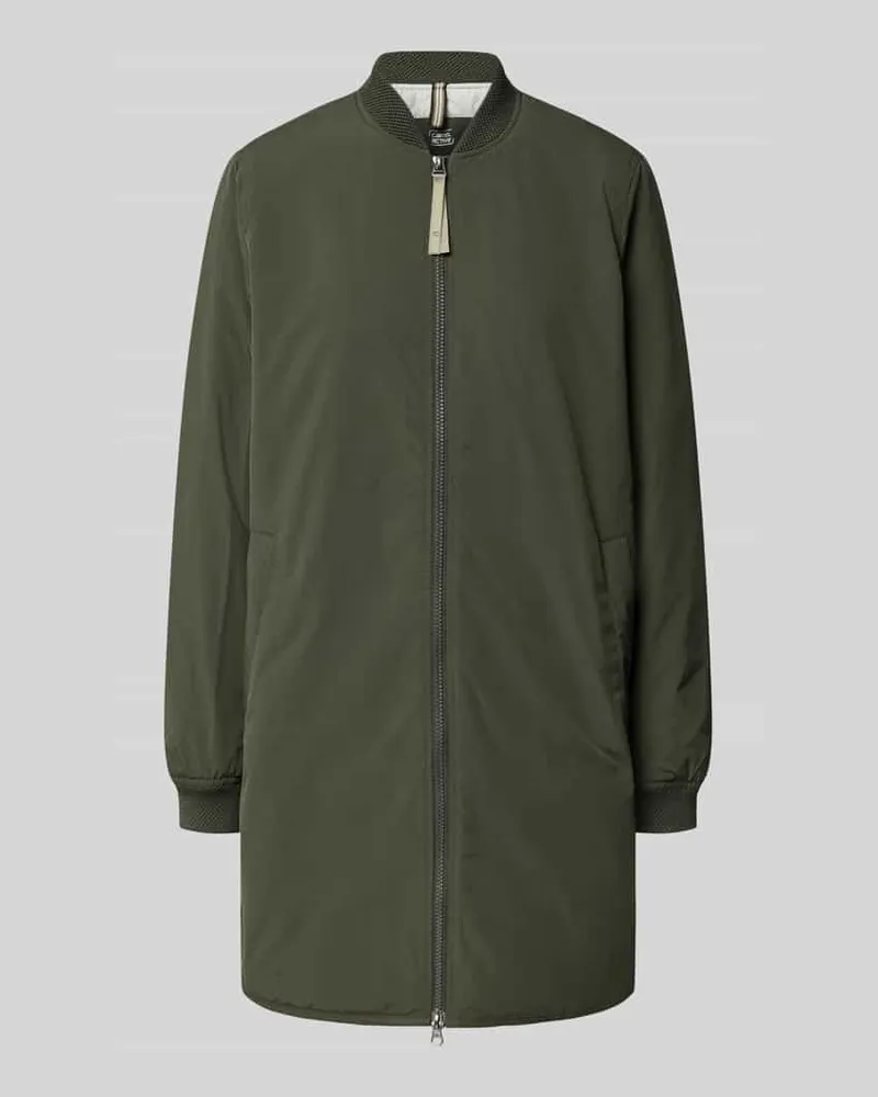 Camel Active Jacke mit Stehkragen Gruen