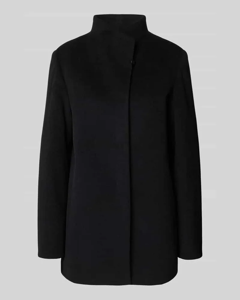 Cinzia Rocca Jacke mit Kaschmir-Anteil Black