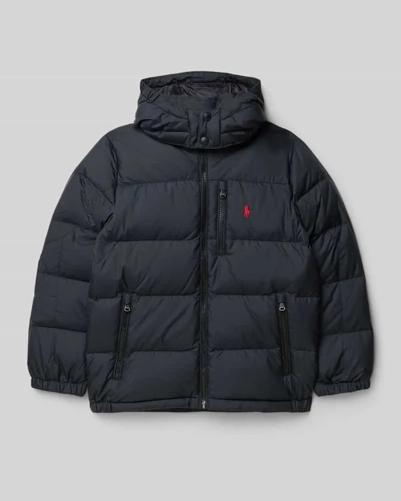 Ralph Lauren Steppjacke mit Logo-Stitching Black