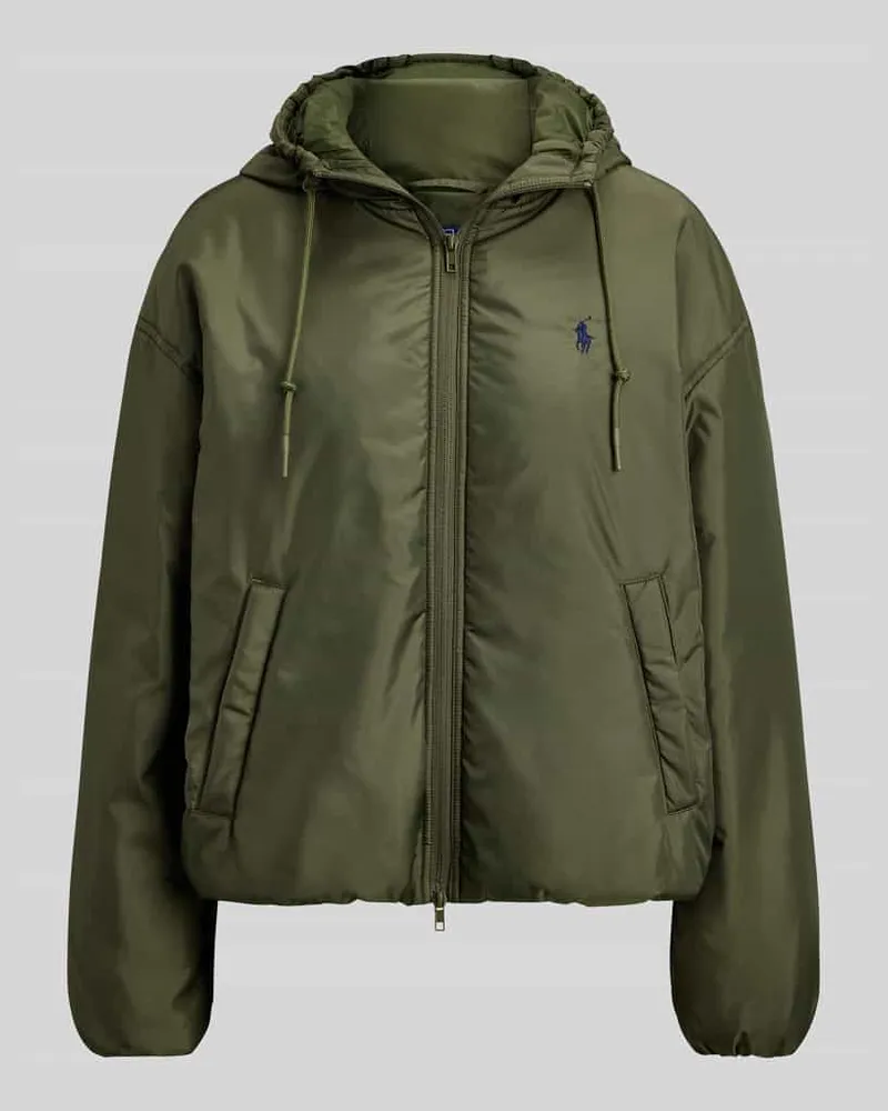 Ralph Lauren Relaxed Fit Blouson mit Zweiwege-Reißverschluss Oliv