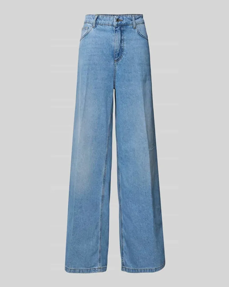 Liu Jo Wide Leg Jeans mit 5-Pocket-Design Blau