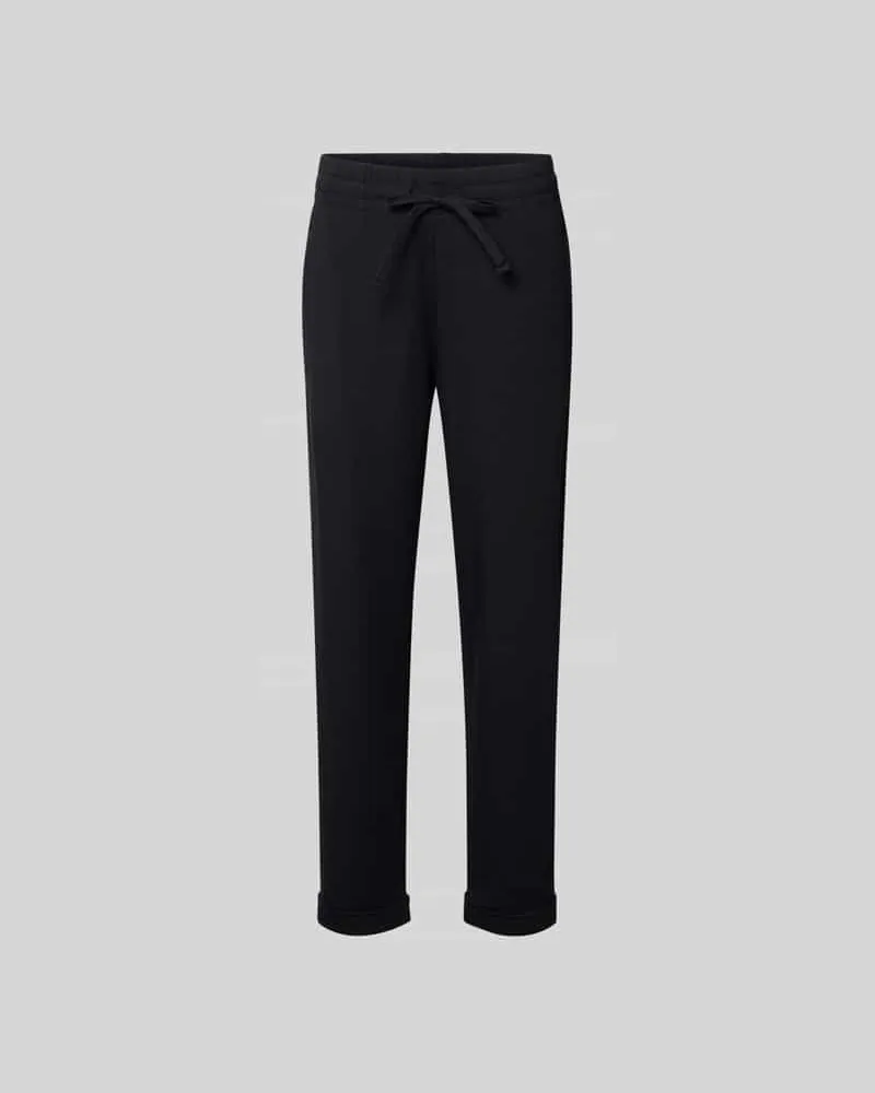 Juvia Sweatpants mit elastischem Bund Black