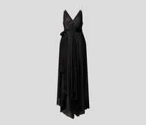 Seidenkleid in Maxilänge