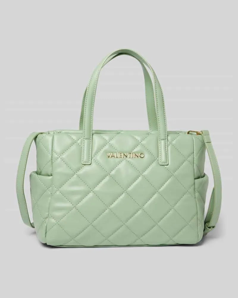 Valentino Garavani Handtasche mit Steppnähten Modell 'OCARINA Hellgruen