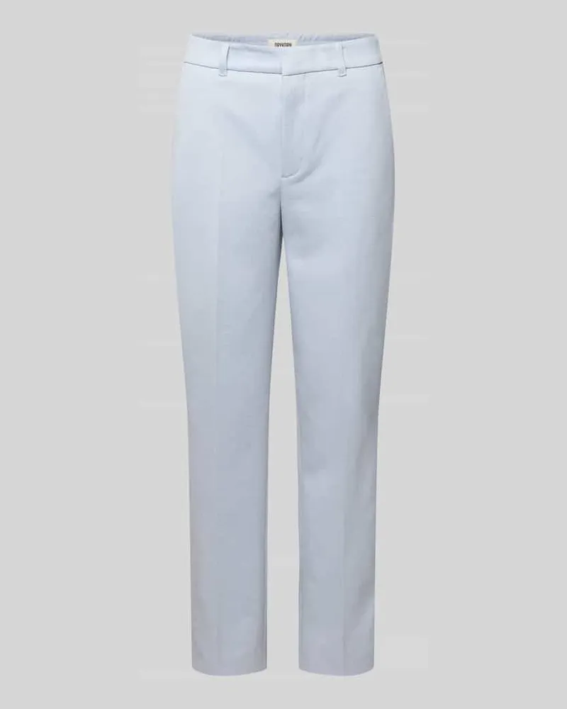 Drykorn Hose mit Bügelfalten und Gesäßtaschen Modell 'SEARCH Hellblau