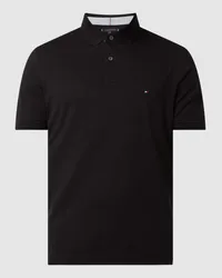 Tommy Hilfiger Regular Fit Poloshirt aus Piqué Black