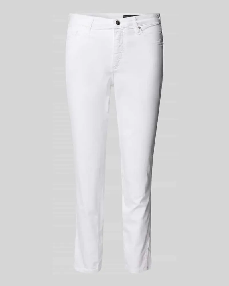 Armani Exchange Slim Fit Jeans im 5-Pocket-Design Weiss