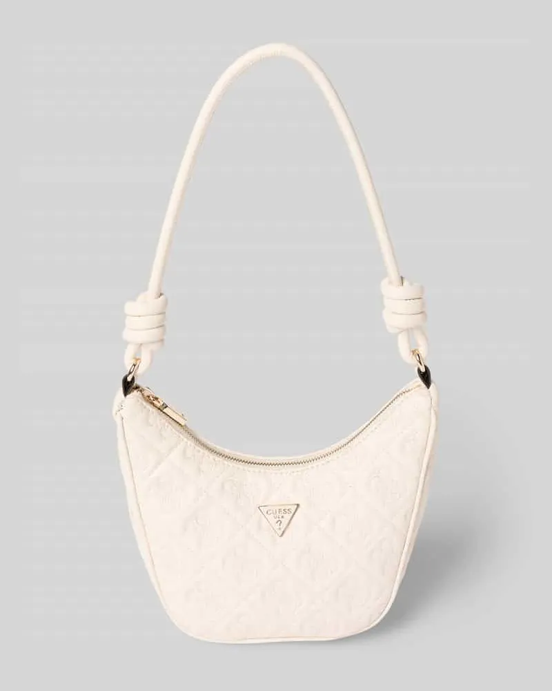 Guess Handtasche mit Steppnähten Modell 'ADELASIA Ecru