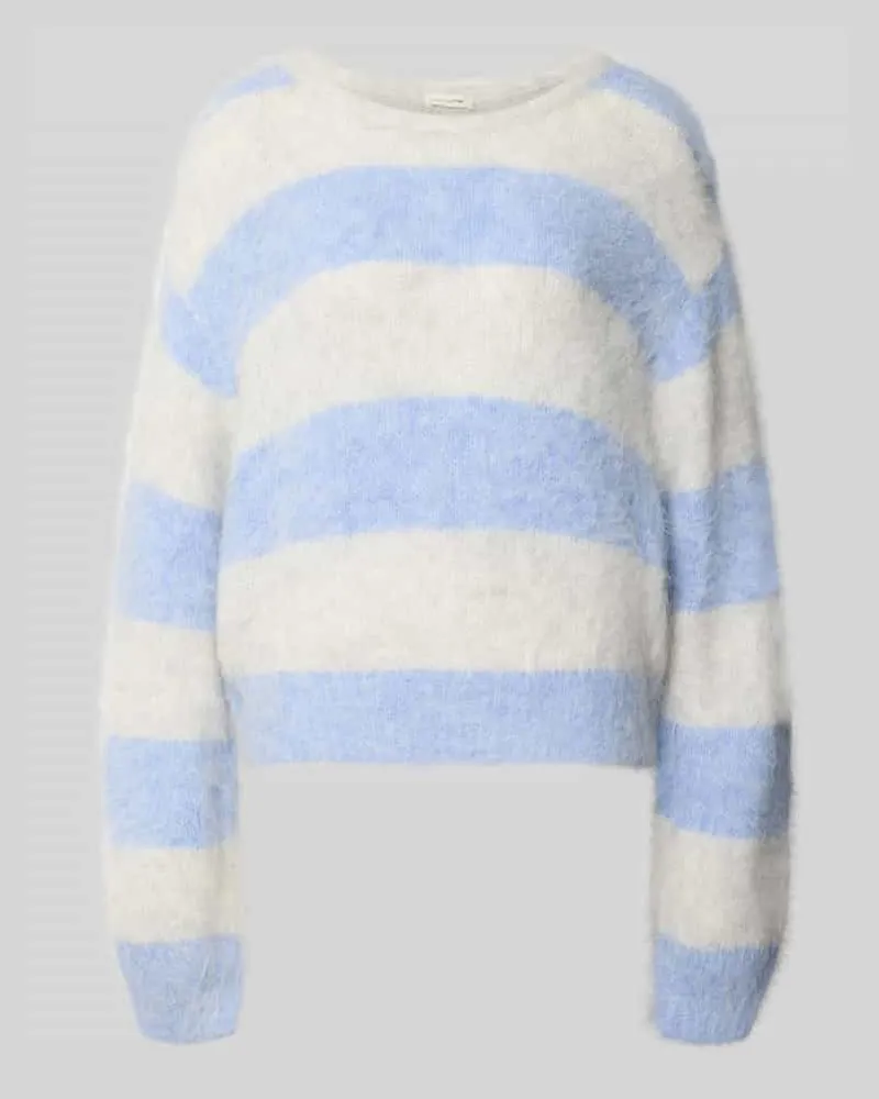 American Vintage Regular Fit Pullover aus Alpaka-Mix Modell 'NIBY Hellblau