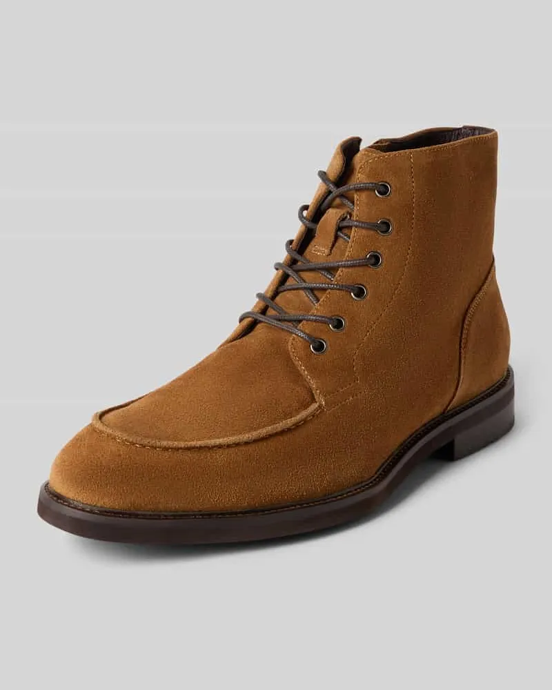 Carl Gross Boots aus echtem Leder Modell 'ULYSES Beige