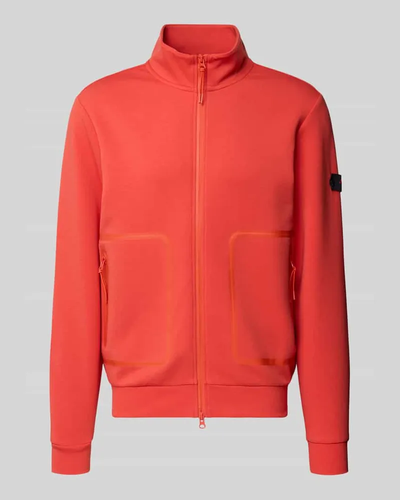 Peuterey Regular Fit Jacke mit Stehkragen Modell 'Scott Orange
