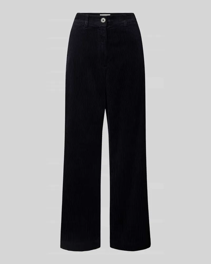 Marc O'Polo Regular Fit Cordhose aus reiner Baumwolle Marine