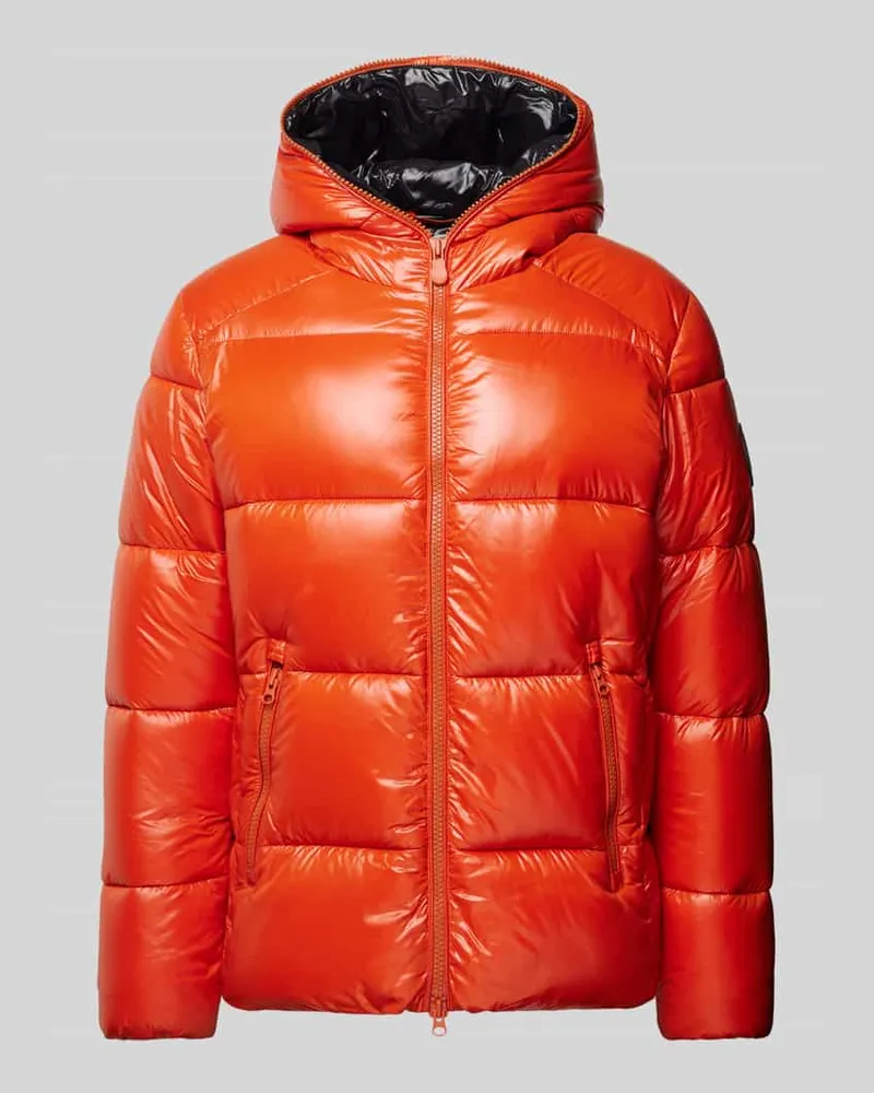 Save The Duck Steppjacke mit Zweiwege-Reißverschluss Modell 'EDGARD Orange