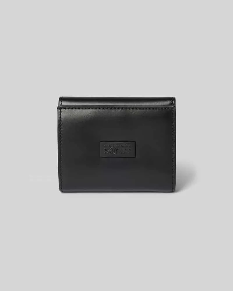 Maison Margiela Portemonnaie im Trifold-Design Black