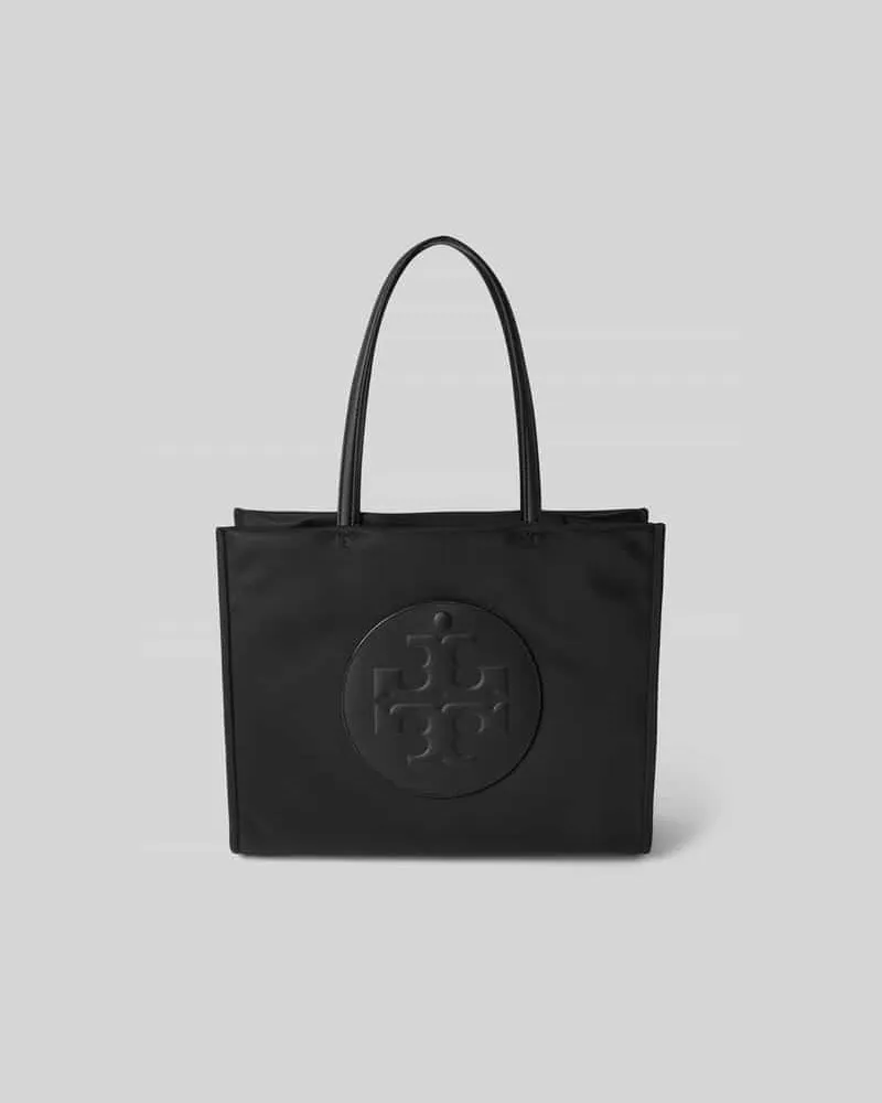 Tory Burch Tote Bag mit Logo-Patch Black