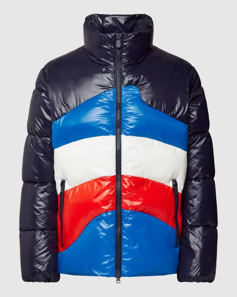 Save The Duck Steppjacke mit Stehkragen Modell 'SATYRIUM Marine