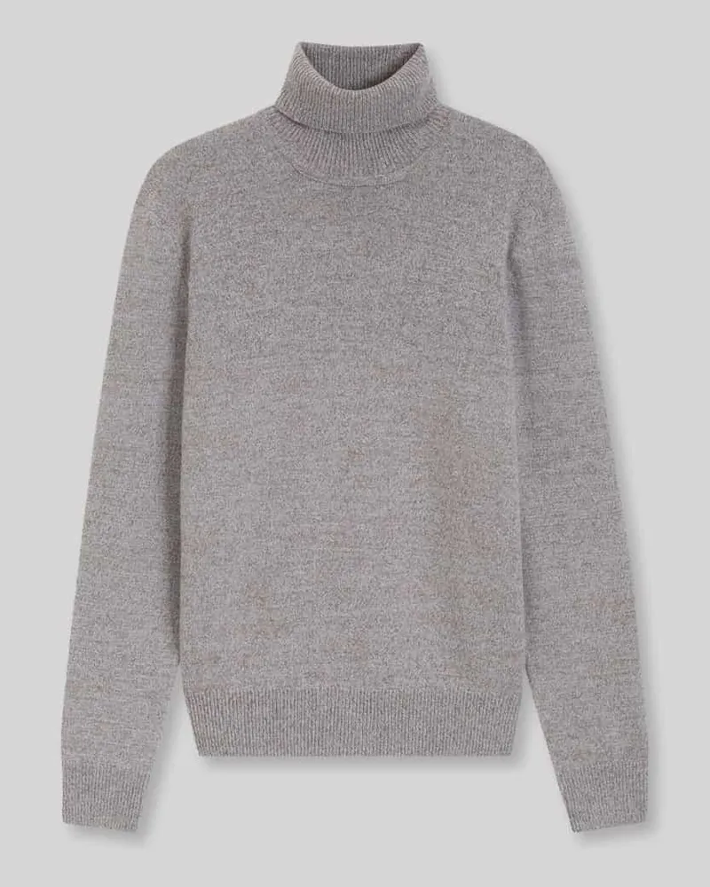 HUGO BOSS Pullover aus Wolle mit Rollkragen Modell 'C-Floriano Taupe