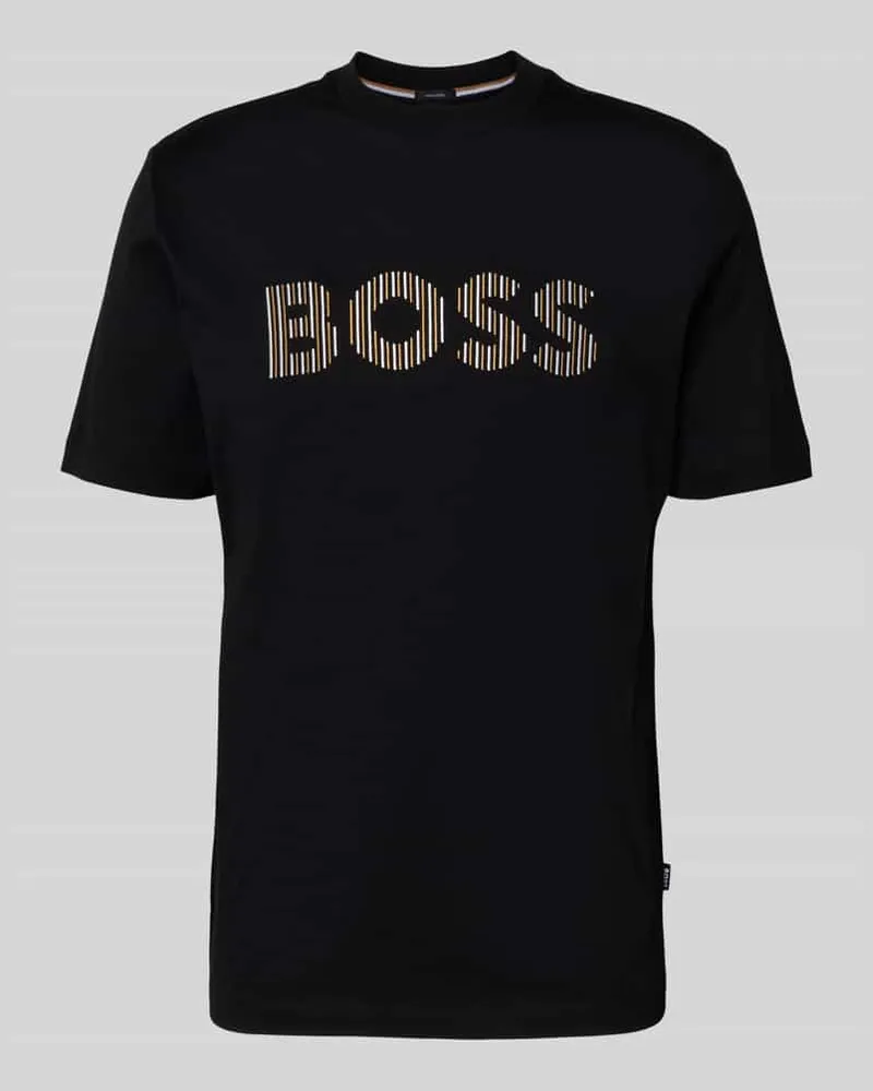HUGO BOSS Regular Fit T-Shirt aus reiner Baumwolle Modell 'C-THOMPSON 41 Black