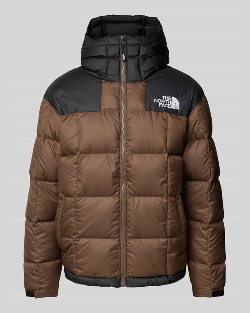 The North Face Daunenjacke mit Daunen-Federn-Füllung Mittelbraun