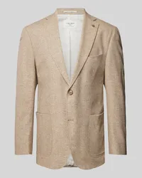 Carl Gross Sakko mit Brustleistentasche Modell 'Tedrick Beige