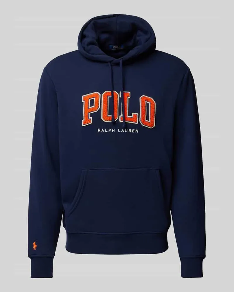 Ralph Lauren Regular Fit Hoodie mit Baumwollanteil Marine