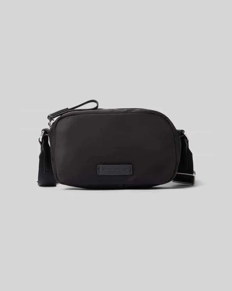 Marc O'Polo Umhängetasche mit Reißverschlussfach Black