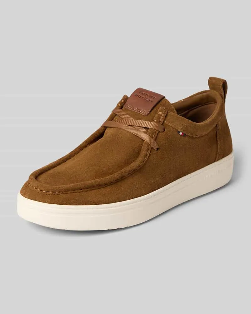 Tommy Hilfiger Sneaker aus echtem Leder mit Label-Patch Hazel