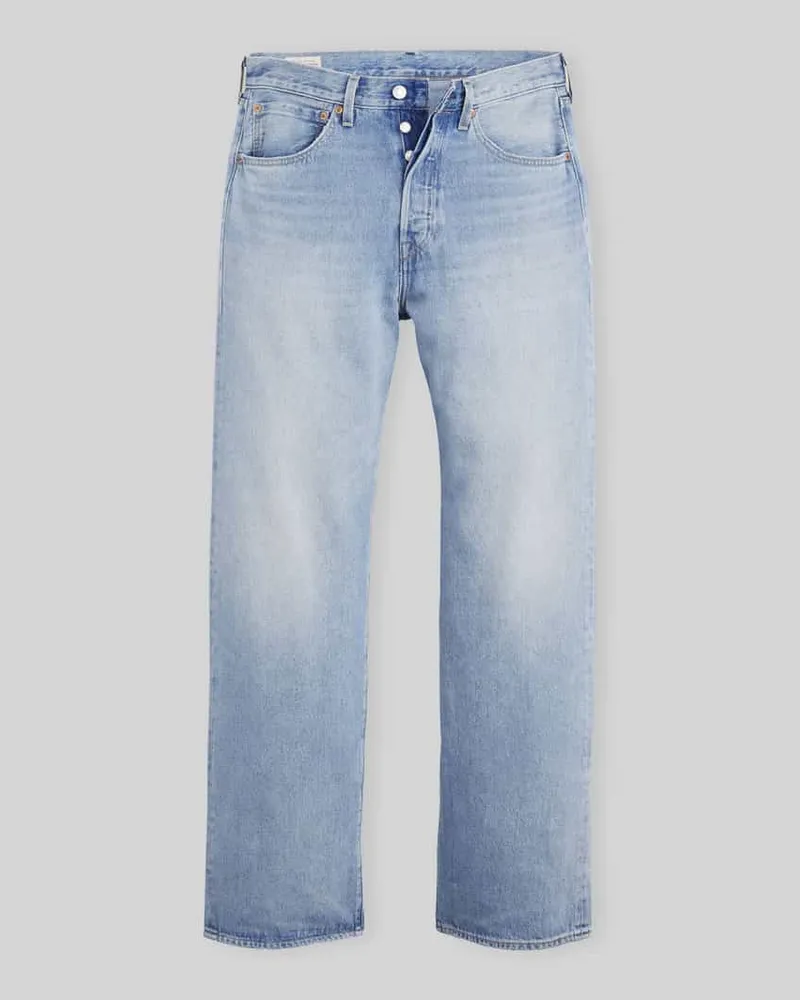 Levi's Loose Fit Jeans aus reiner Baumwolle Hellblau