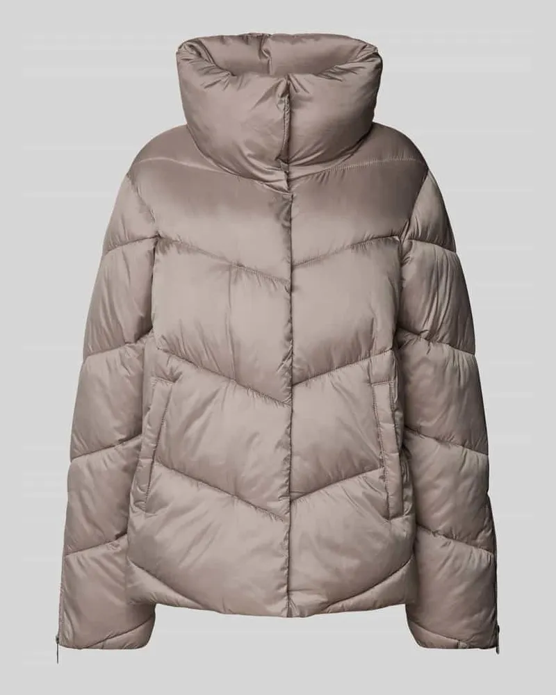 Fuchs Schmitt Steppjacke mit Stehkragen Taupe
