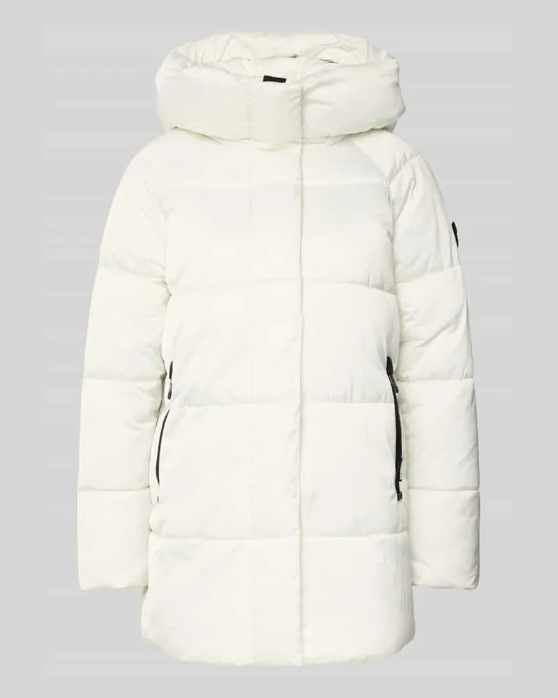 khujo Steppjacke mit Reißverschlusstaschen Modell Offwhite