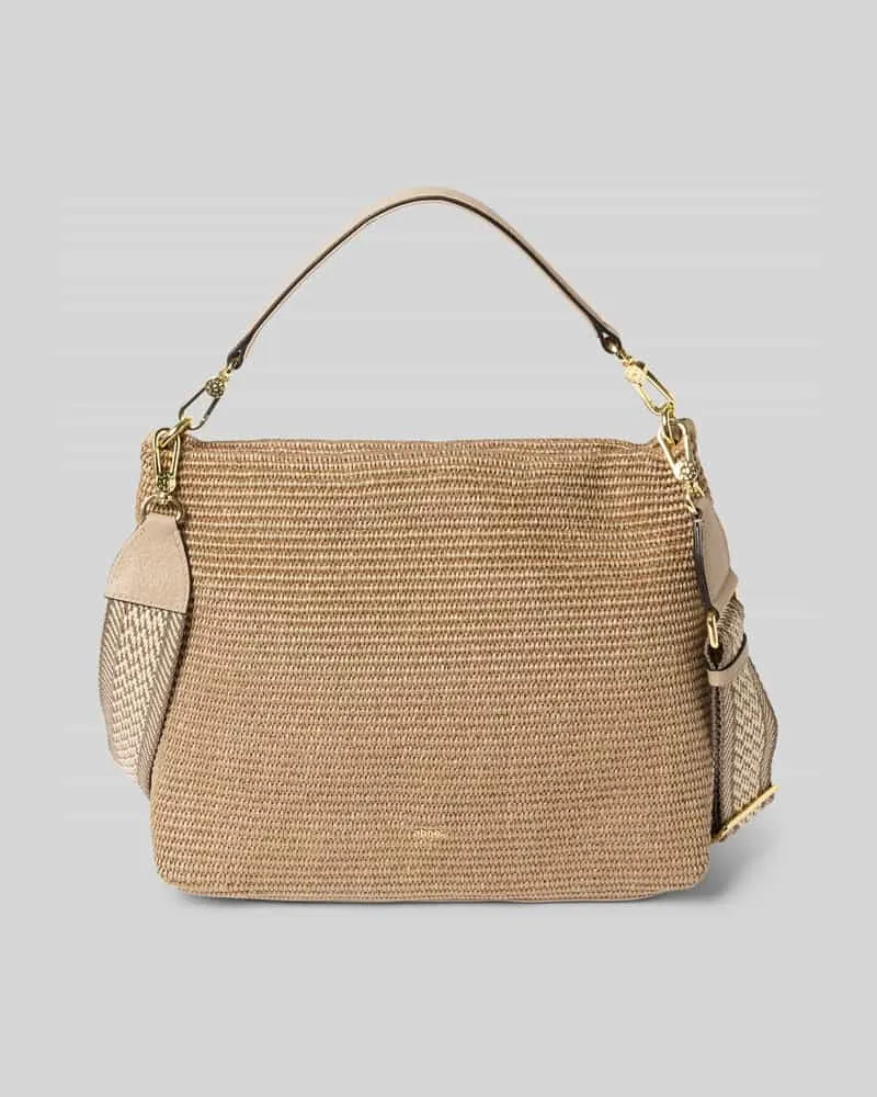 Abro Handtasche in Flecht-Optik Modell 'Carina Beige