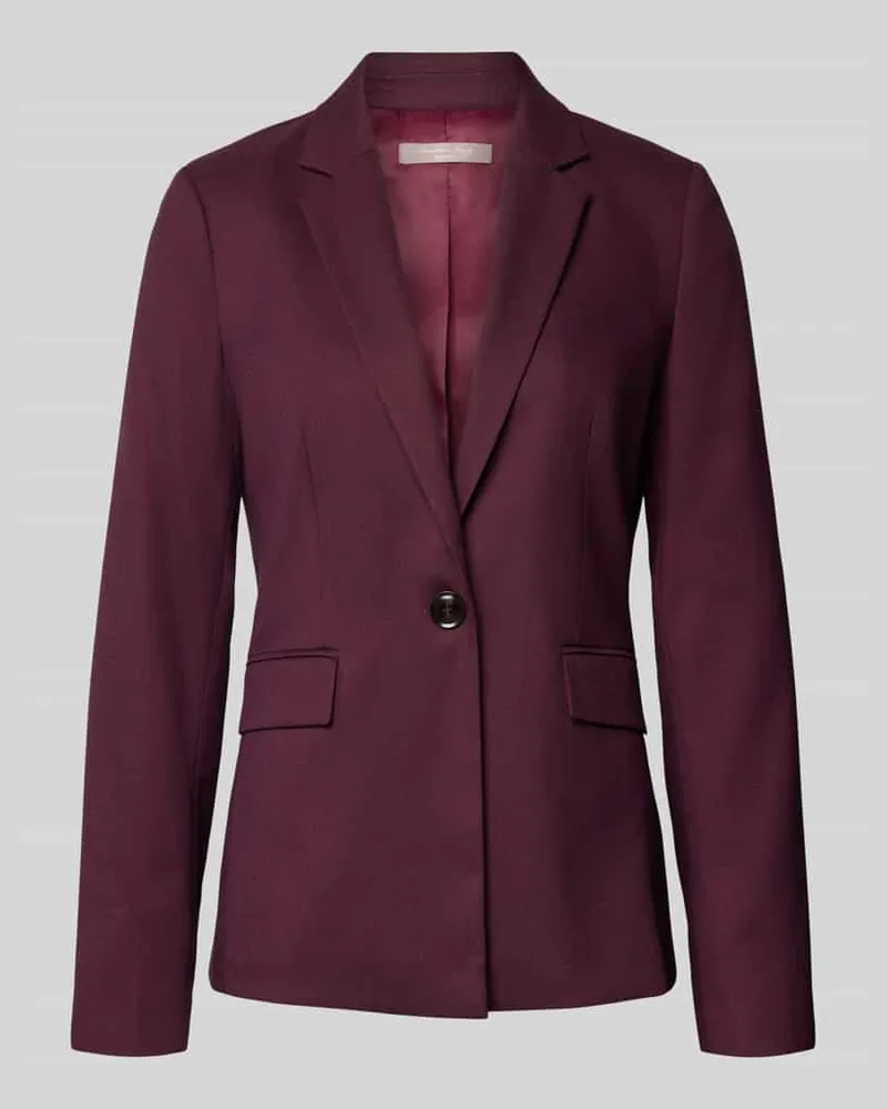 Christian Berg Blazer mit Reverskragen Pflaume