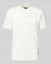 Marc O'Polo Regular Fit Poloshirt mit Label-Detail Weiss