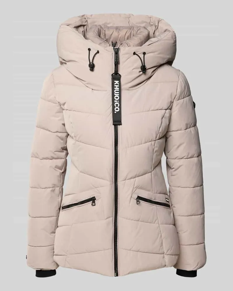 khujo Steppjacke mit Kapuze Beige