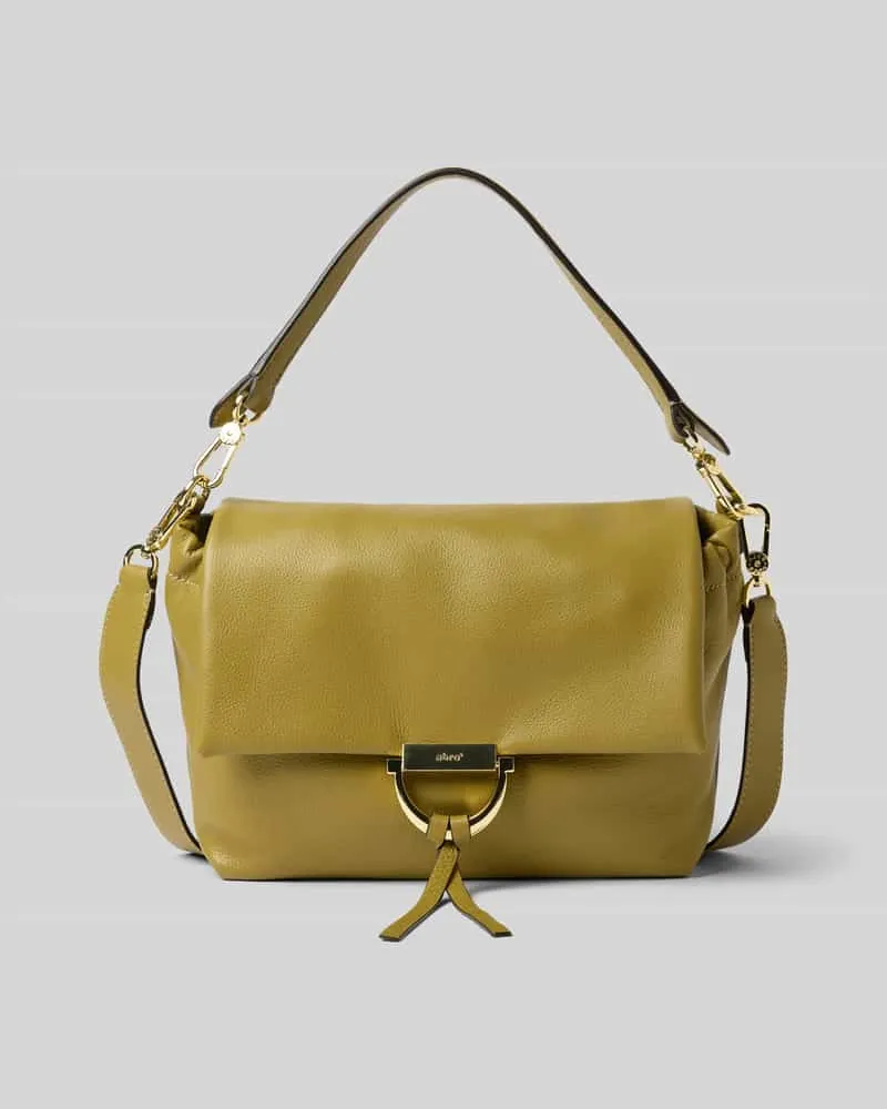 Abro Handtasche mit Logo-Detail Modell 'Temi Oliv