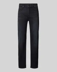 HUGO BOSS Regular Fit Jeans Modell 'Delaware Dunkelgrau