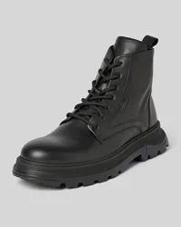 Antony Morato Lederboots mit Schnürung Modell 'DESMON Black