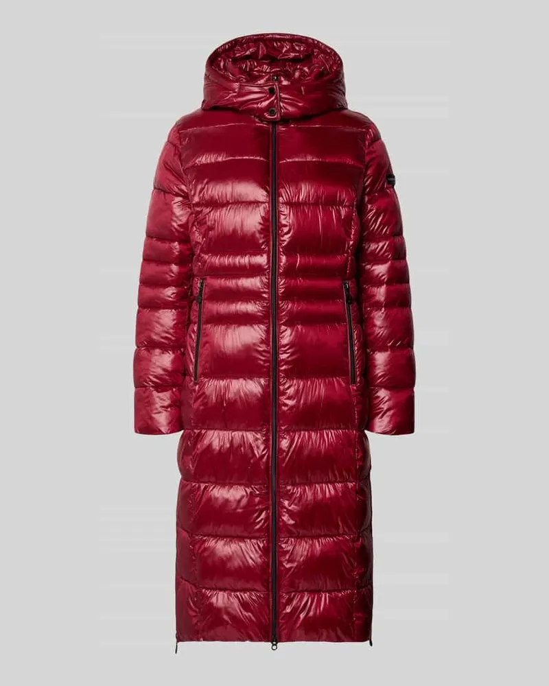 Frieda & Freddies Mantel mit Kapuze Modell 'DALIA LONG Bordeaux