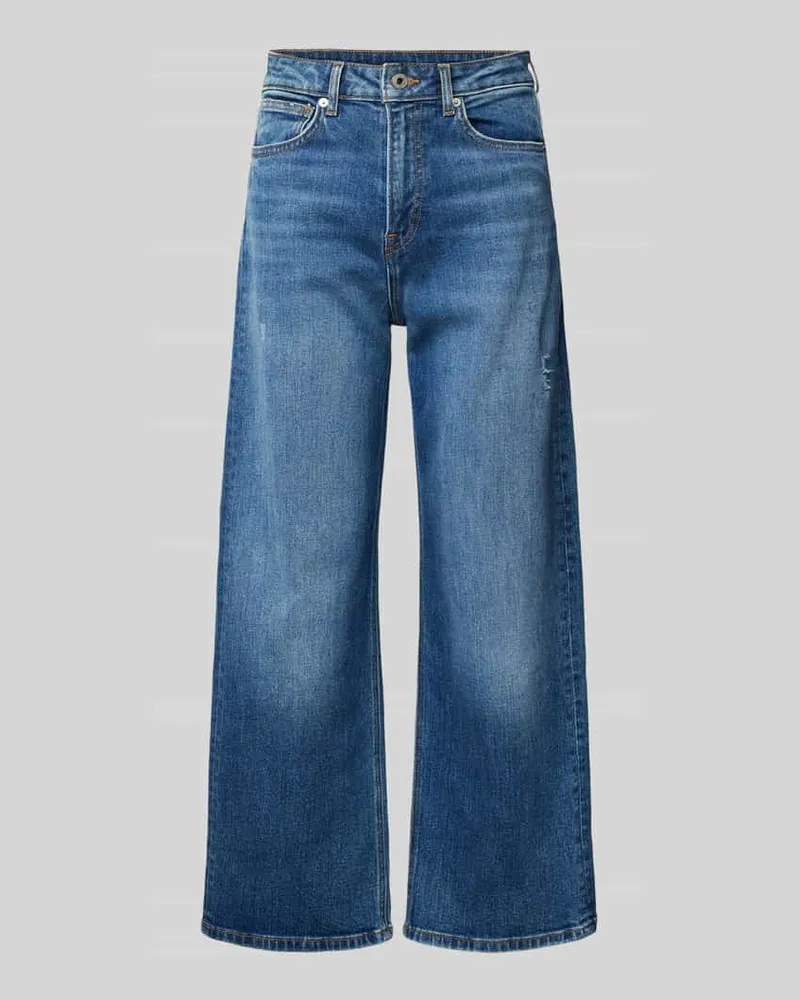 Pepe Jeans Wide Leg Jeans mit 5-Pocket-Design Blau