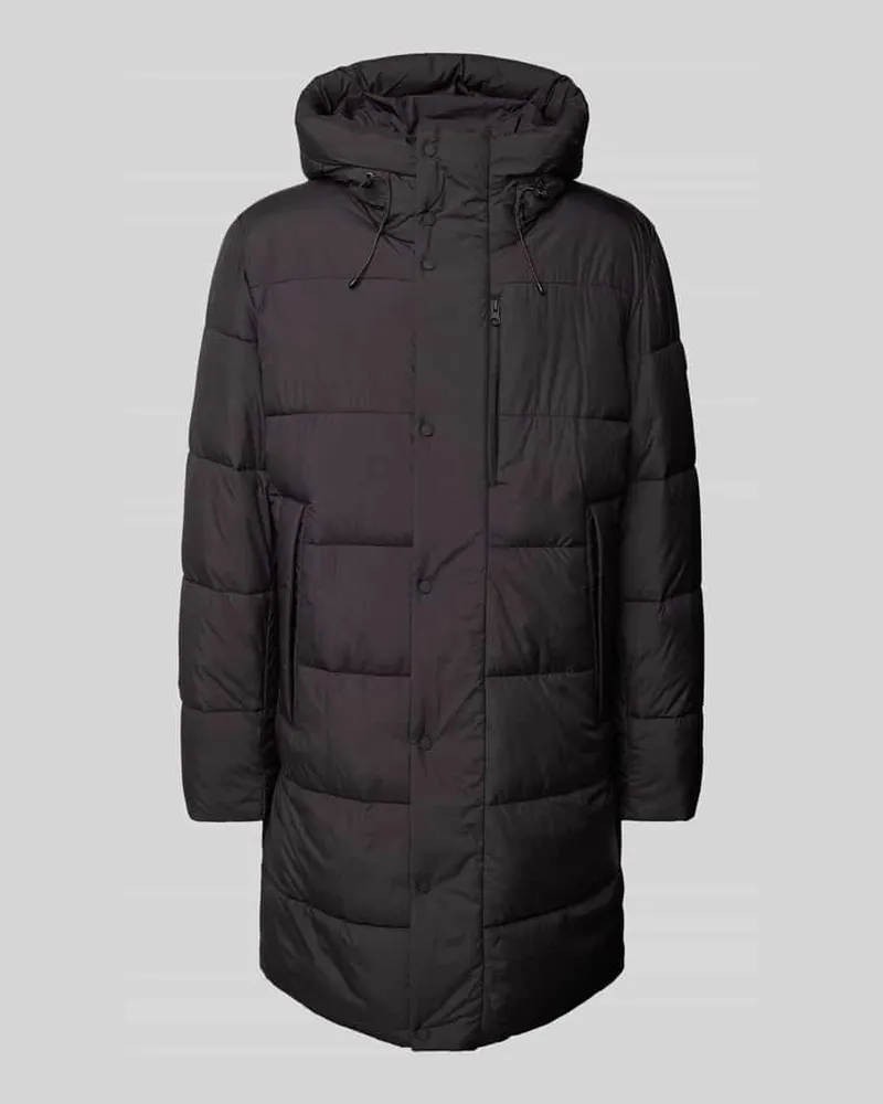 Save The Duck Steppjacke mit Label-Detail Modell 'DAMON Black