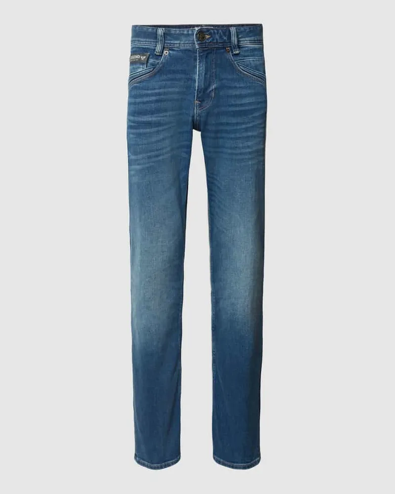 PME Legend Regular Fit Jeans mit Lyocell-Anteil Modell 'Skyrack Blau