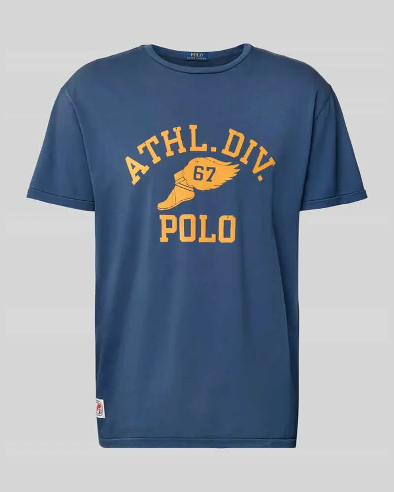 Ralph Lauren Classic Fit T-Shirt mit Rundhalsausschnitt Marine